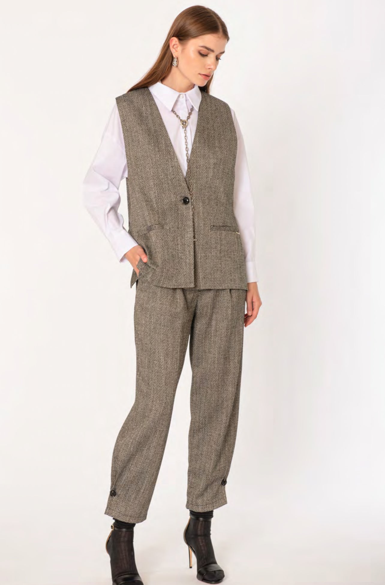 Tailleur spinato No-Nà