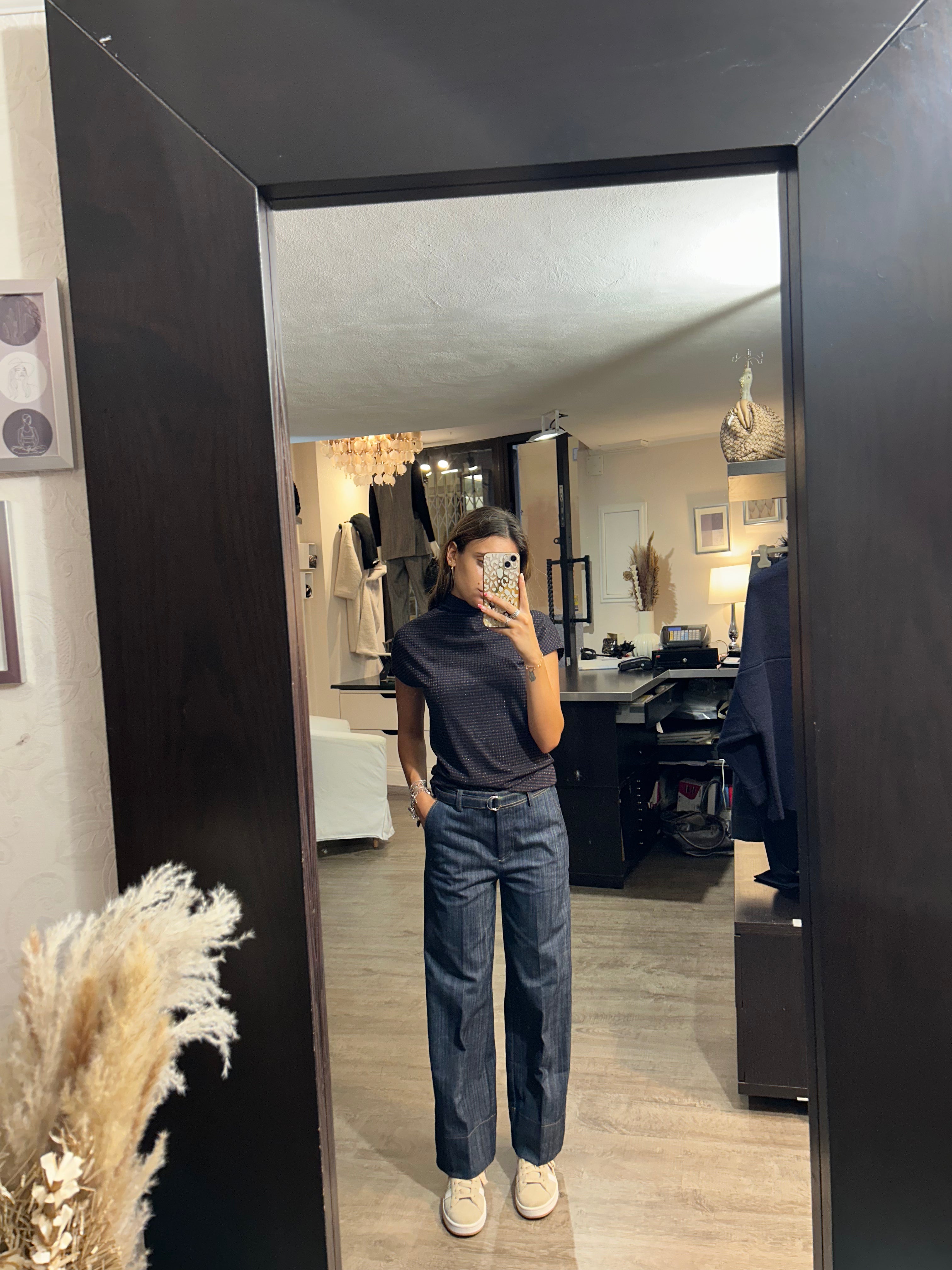 Kimono costina lurex smanicata - Kartika