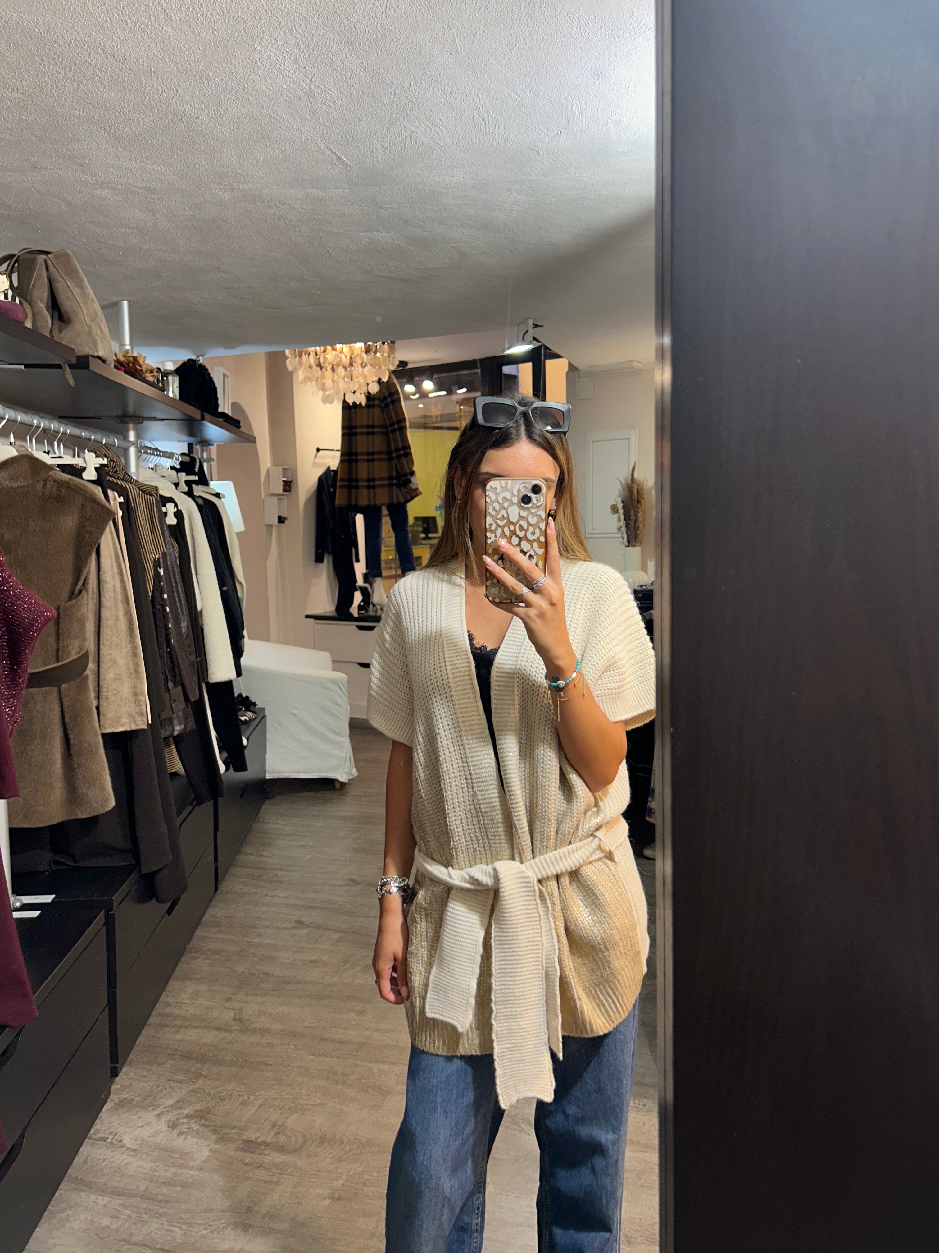 Gilet spalmatura davanti - Nonà