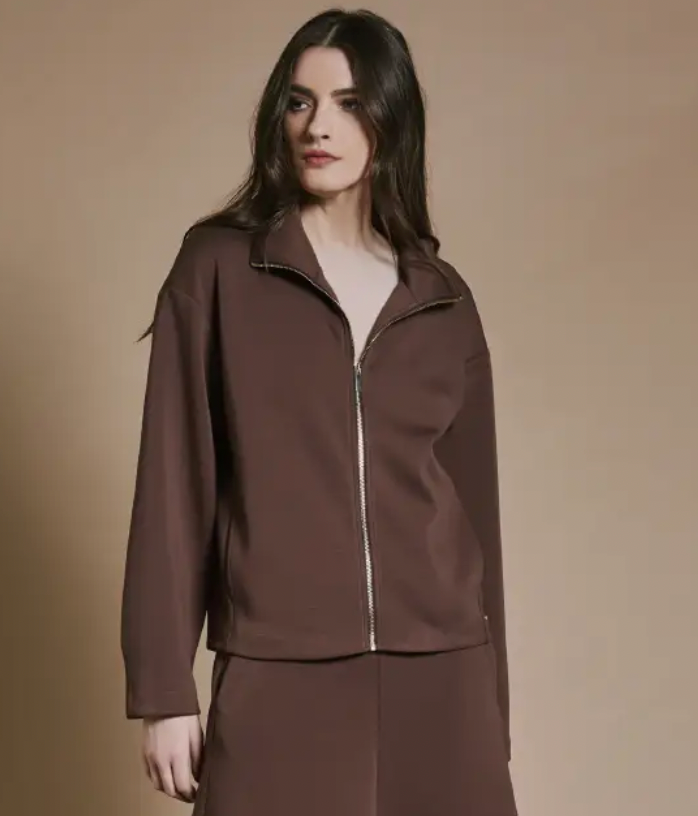 Completo in scuba modal color cacao - Kartika