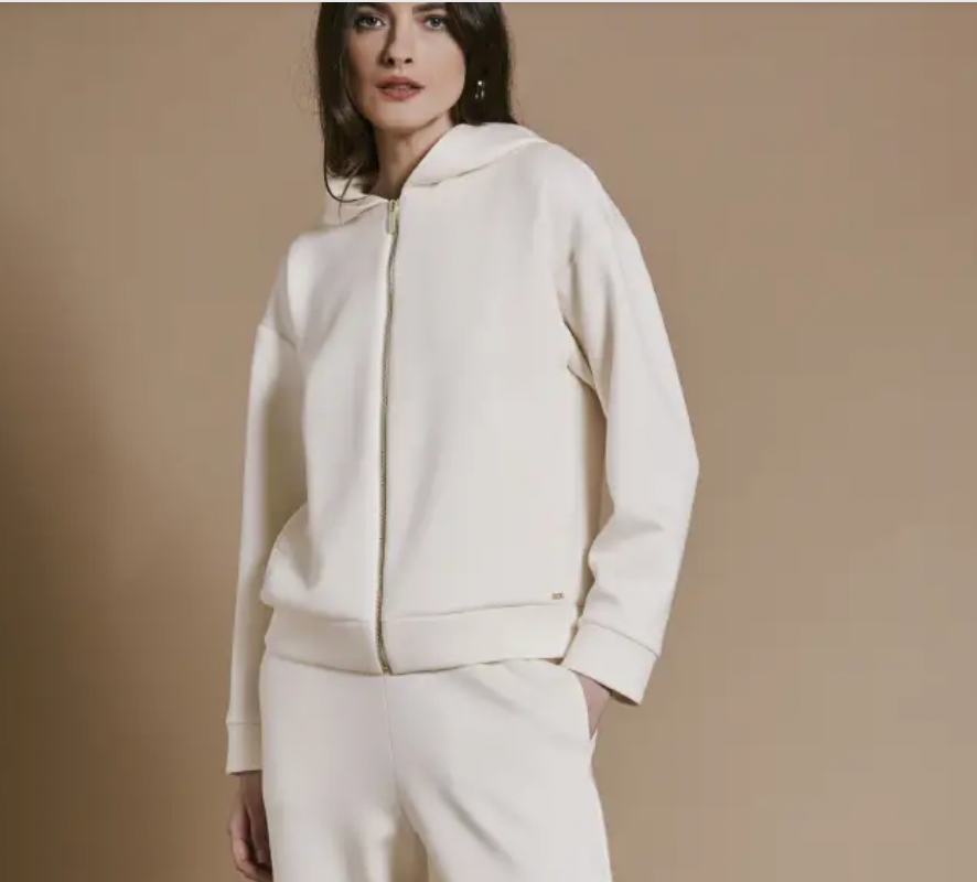 Completo in scuba modal color panna - Kartika