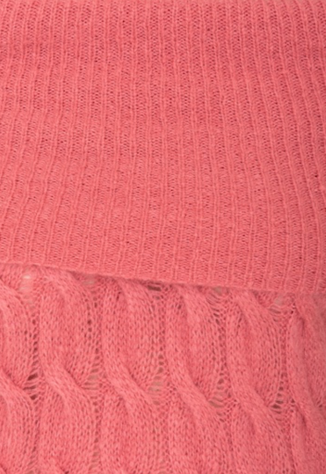 Maglia trecce spalle scese - No-Nà