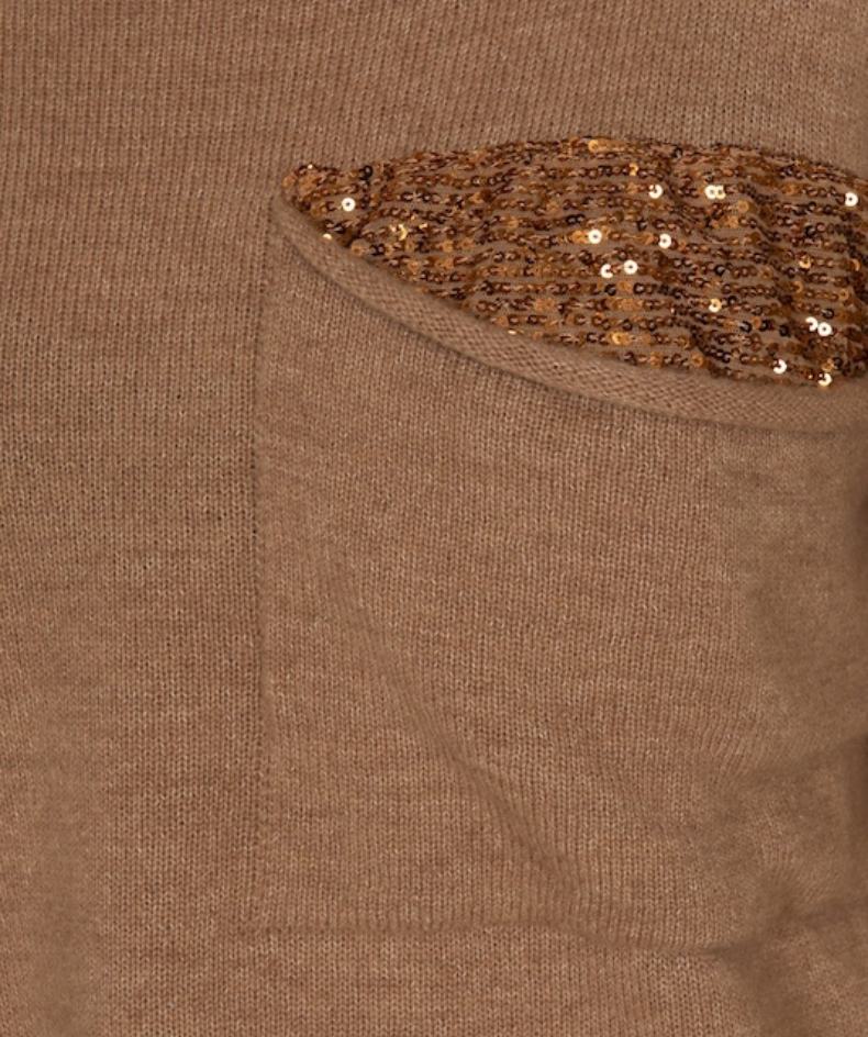 Maglia barca paillettes - Nonà