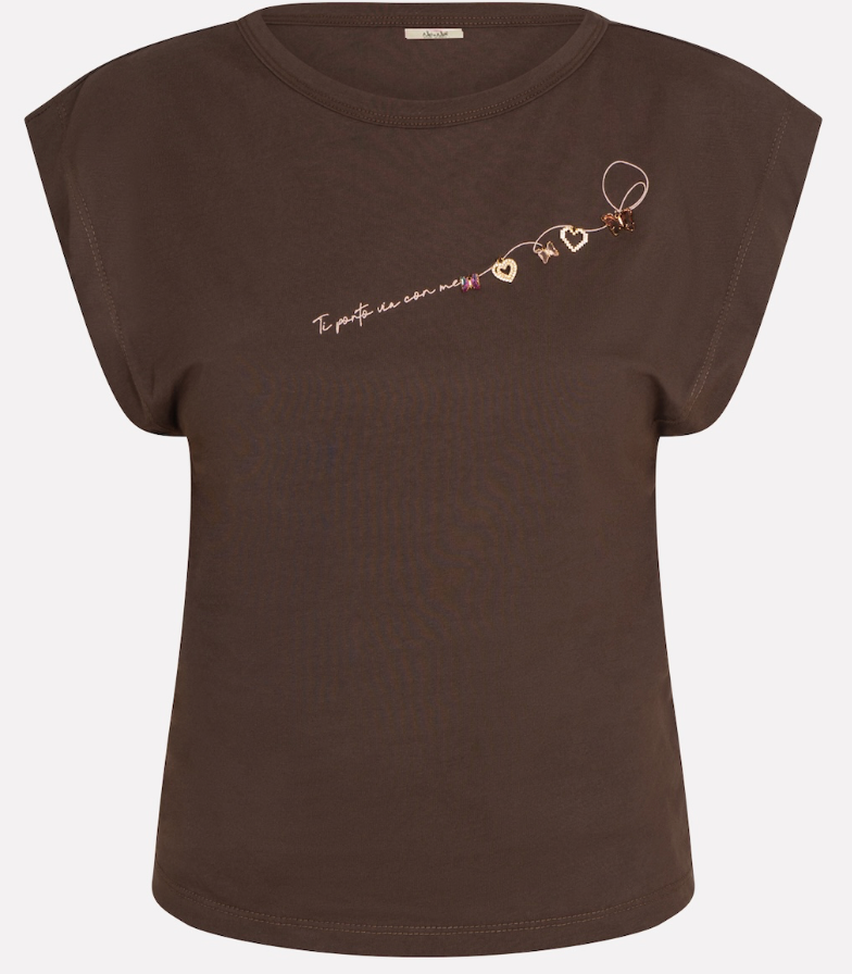 T-shirt "Ti porto via con me" - Nonà