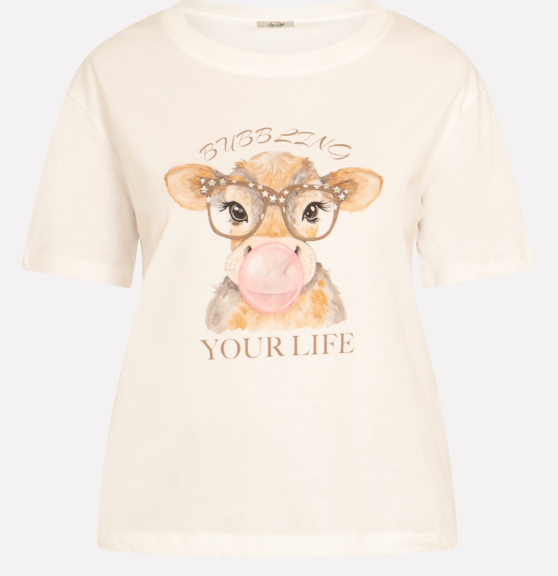 T-shirt bubbing cow - Nonà