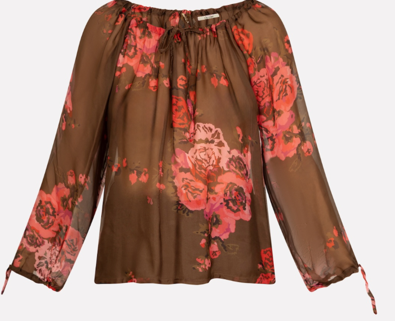 Blusa fantasie peonie - Nonà