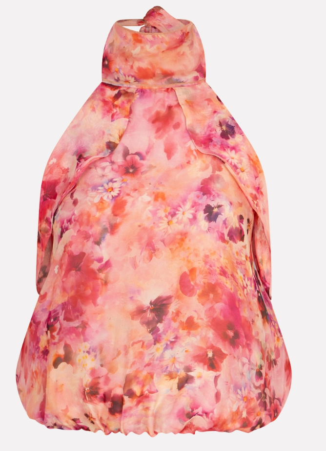 Top fiori sfumati - Nonà